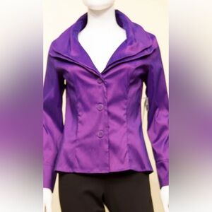 Samuel Dong Vibrant Purple Top